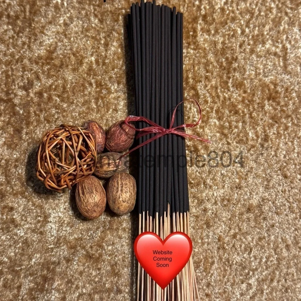 Natural Brown Frankincense Exotic Incense Bundle of 80-100 sticks